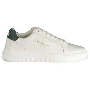 Calvin Klein White Polyester Sneaker