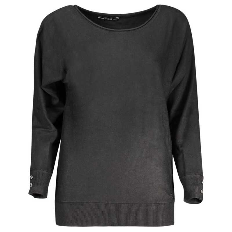 Guess Jeans Black Viscose Sweater, theFeinheit