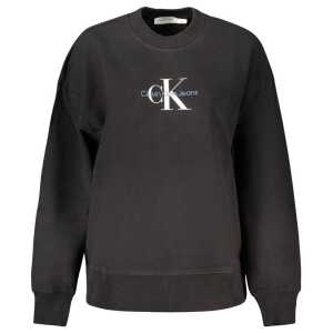 Calvin Klein Black Cotton Women Sweater
