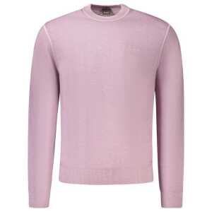 Hugo Boss Purple Wool Men Sweater