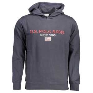 U.S. POLO ASSN. Blue Cotton Men Sweater