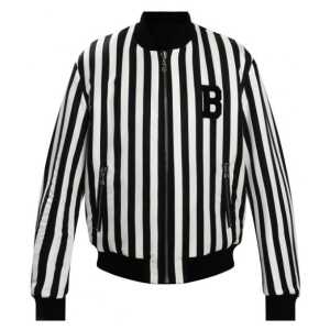 Balmain Black Polyamide Jacket