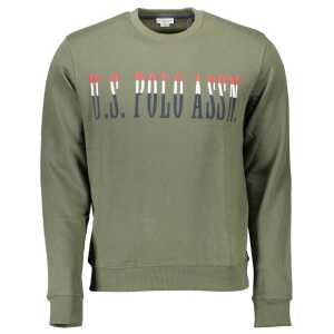 U.S. POLO ASSN. Green Cotton Men Sweater