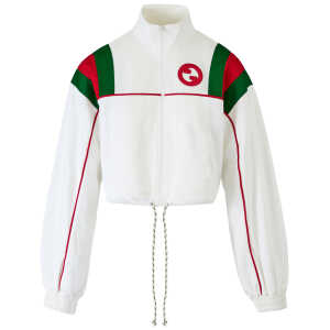 Gucci White Polyester Logo Sweatshirt
