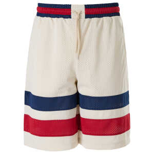 Gucci Cream polyester Logo Shorts