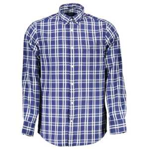 Gant Blue Cotton Men Shirt