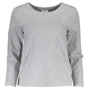 Gant Gray Elastane Unisex Sweatshirt