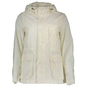 Gant White Cotton Women Jacket