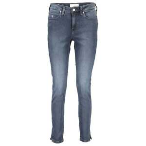 Calvin Klein Blue Cotton Women Jeans