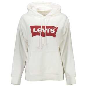 Levi's White Cotton Unisex Sweatshirt