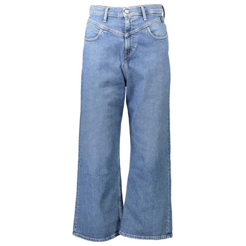 Calvin Klein Blue Cotton Women Jeans, theFeinheit