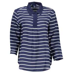 Gant Blue Viscose Women Polo Shirt