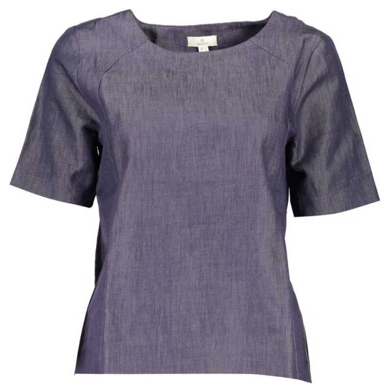 Gant Blue Cotton Unisex T-Shirt, theFeinheit