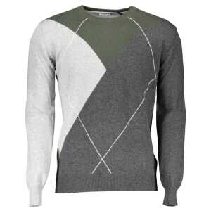 U.S. POLO ASSN. Gray Wool Men Sweater