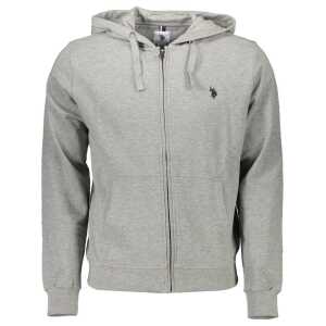 U.S. POLO ASSN. Gray Cotton Men Sweater