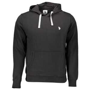 U.S. POLO ASSN. Black Cotton Men Sweater