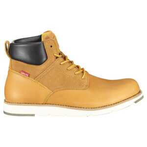 Levi's Beige Leather Men Boot