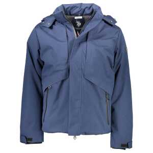 U.S. POLO ASSN. Blue Polyester Men Jacket
