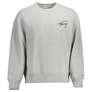 Tommy Hilfiger Gray Cotton Men Sweater