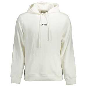 Guess Jeans White Cotton Men Sweater