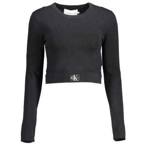 Calvin Klein Black Lyocell Women Sweater