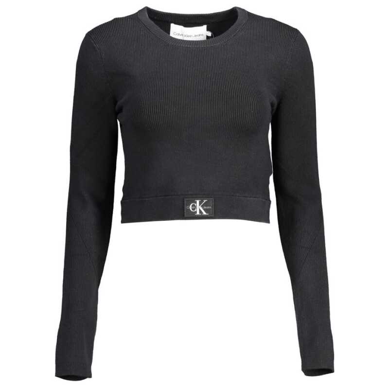 Calvin Klein Black Lyocell Women Sweater, theFeinheit