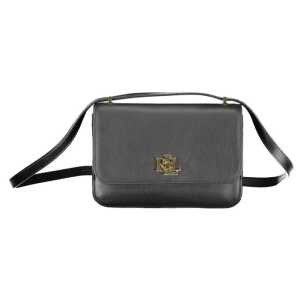 Ralph Lauren Black Leather Handbag