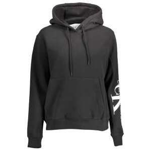 Calvin Klein Black Cotton Women Sweatshirt