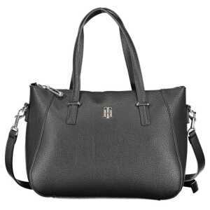 Tommy Hilfiger Black Polyethylene Women Handbag