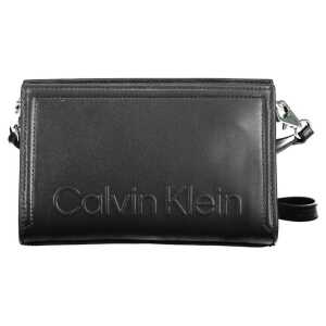 Calvin Klein Black Polyester Women Handbag