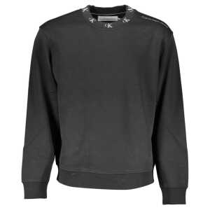 Calvin Klein Black Cotton Men Sweater