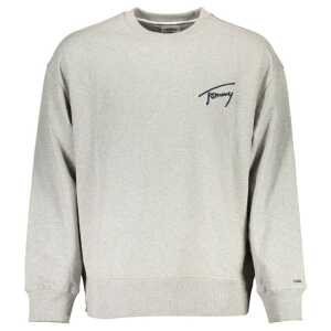 Tommy Hilfiger Gray Cotton Men Sweater