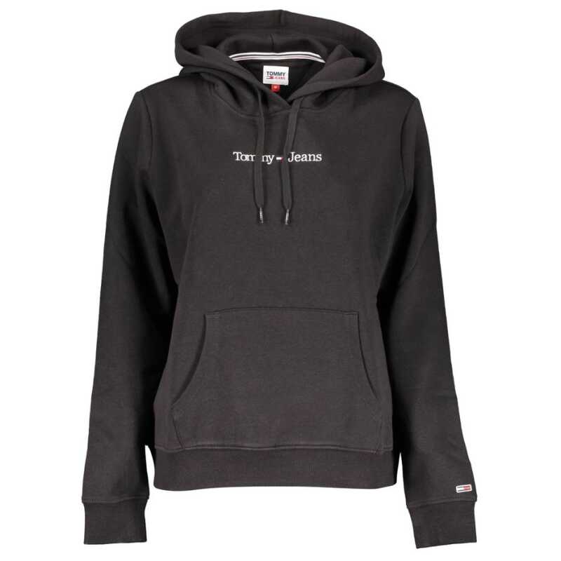 Tommy Hilfiger Black Cotton Women Sweater, theFeinheit