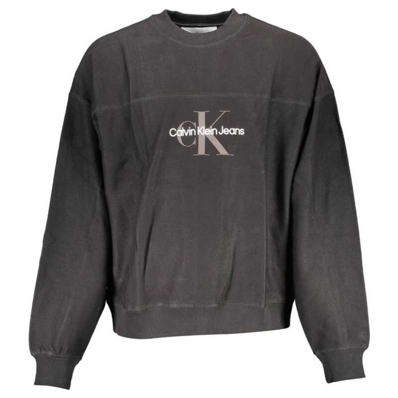 Calvin Klein Black Cotton Men Sweater, theFeinheit