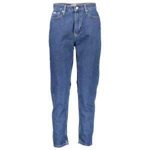 Calvin Klein Blue Cotton Jeans & Pant