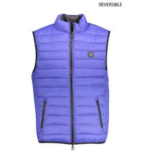 U.S. POLO ASSN. Blue Nylon Men Jacket