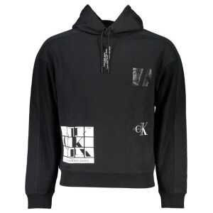 Calvin Klein Black Cotton Men Sweater