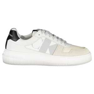 Calvin Klein White Polyester Sneaker