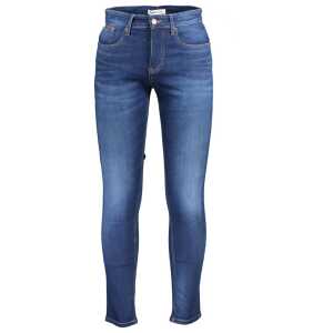 Tommy Hilfiger Blue Cotton Jeans & Pant