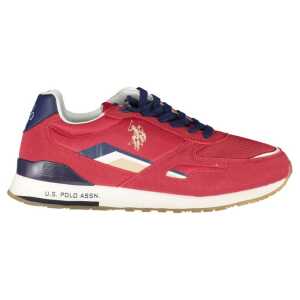 U.S. POLO ASSN. Sleek Pink Sneakers with Eye-Catching Contrast