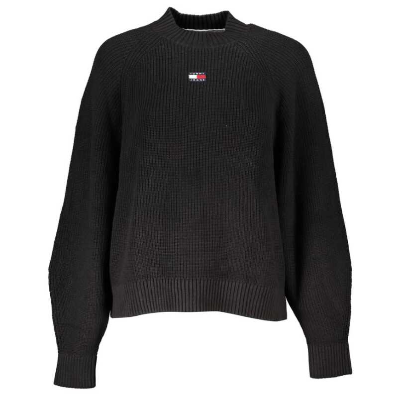 Tommy Hilfiger Black Cotton Sweater, theFeinheit