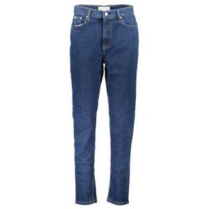 Calvin Klein Blue Cotton Jeans & Pant