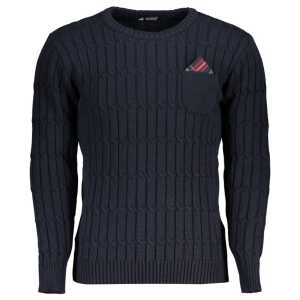 U.S. Grand Polo Elegant Twisted Crew Neck Sweater