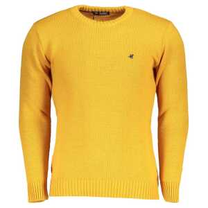 U.S. Grand Polo Yellow Fabric Sweater