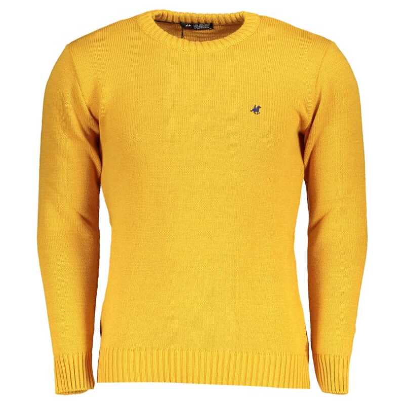 U.S. Grand Polo Yellow Fabric Sweater, theFeinheit