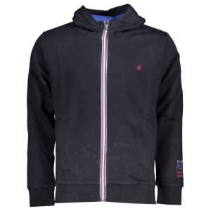 U.S. Grand Polo Grand Polo Blue Hooded Fleece Sweatshirt