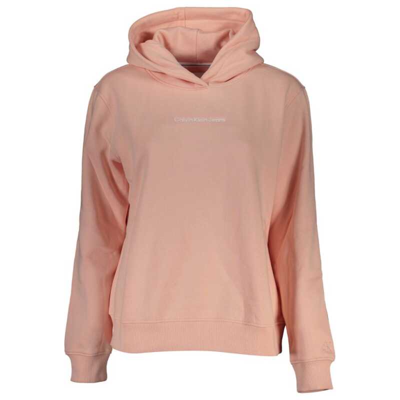 Calvin Klein Chic Pink Hooded Fleece Sweatshirt, theFeinheit