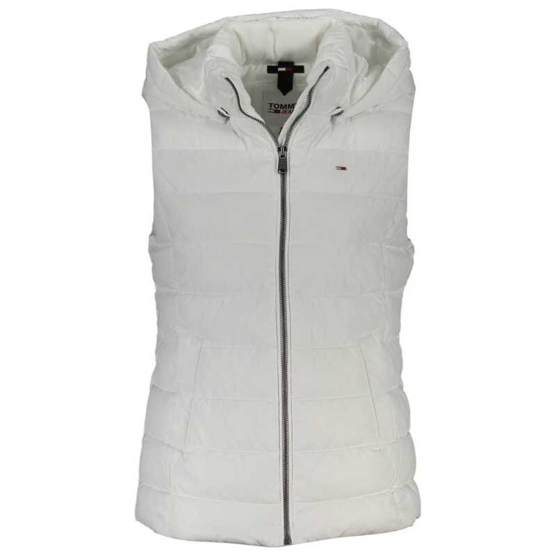 Tommy Hilfiger White Polyester Women Jacket, theFeinheit