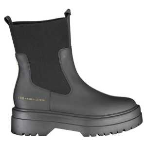 Tommy Hilfiger Elegant Ankle Boot with Contrast Details