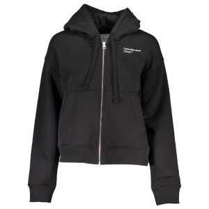 Calvin Klein Sleek Hooded Fleece Sweatshirt with Embroidery
